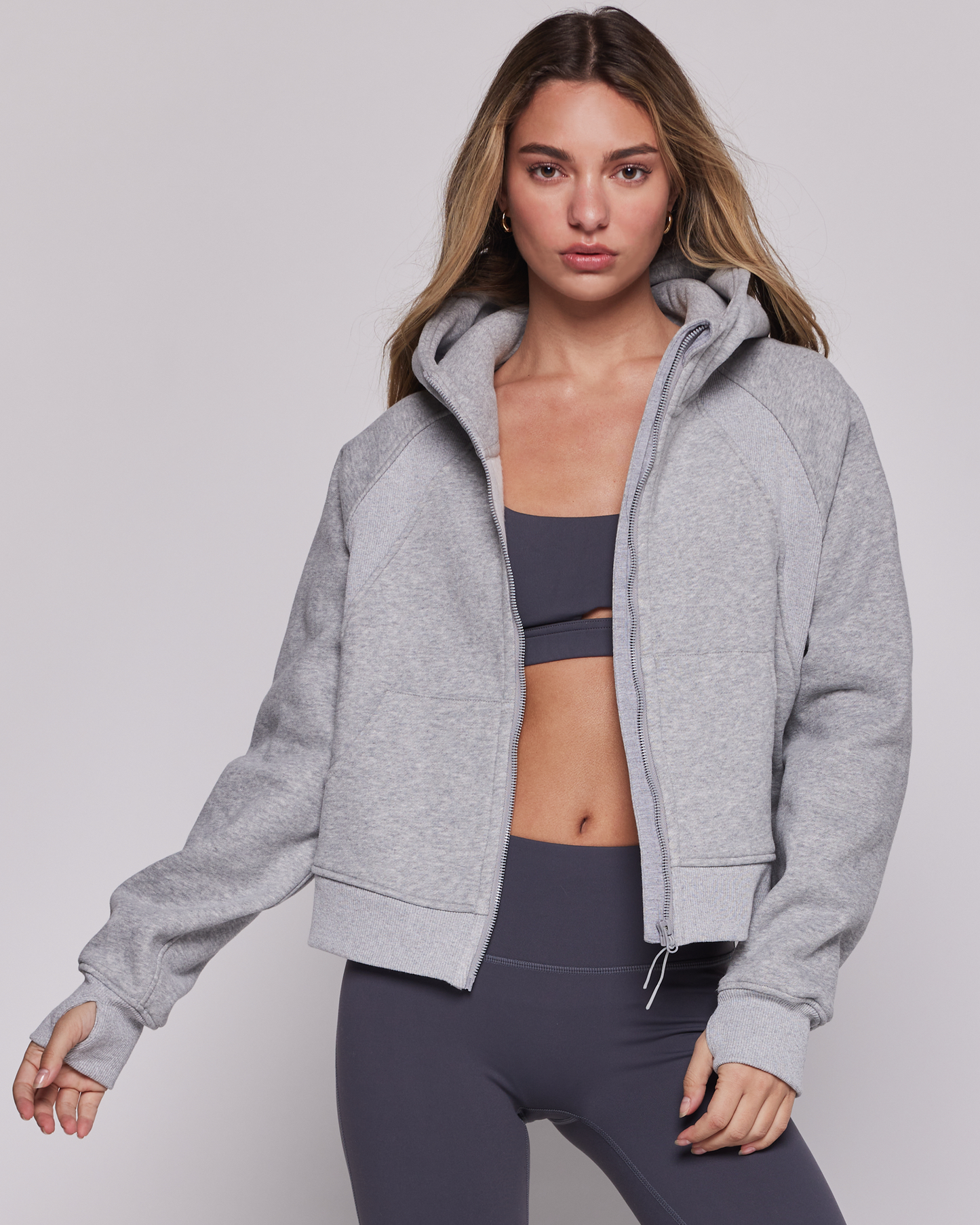 Fleece Full Zip Hoodie in multiple colors