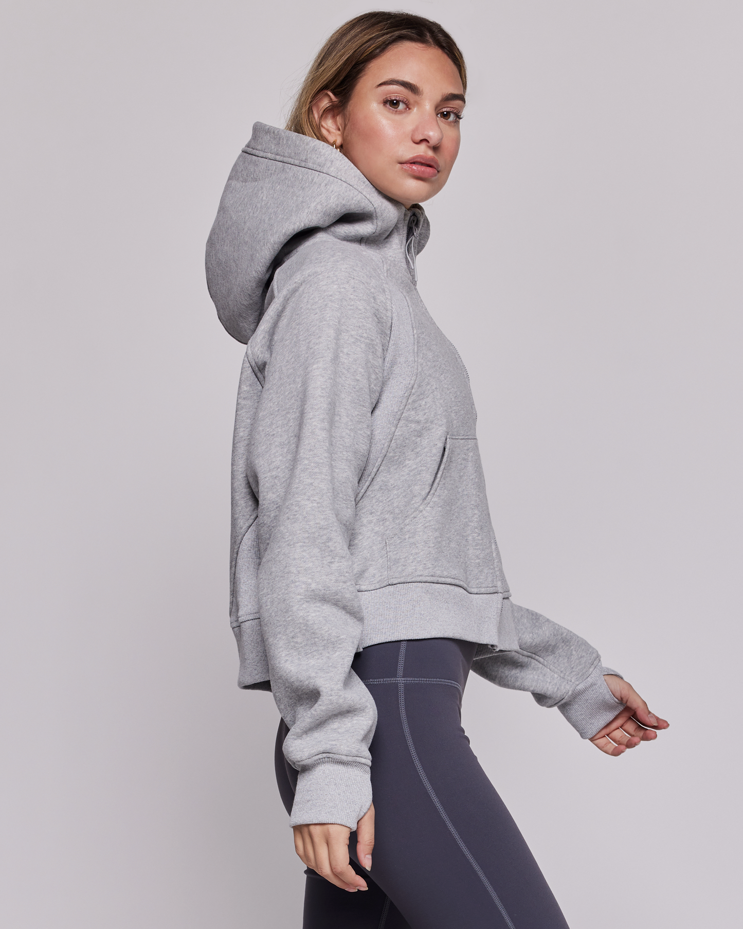 Fleece Full Zip Hoodie in multiple colors