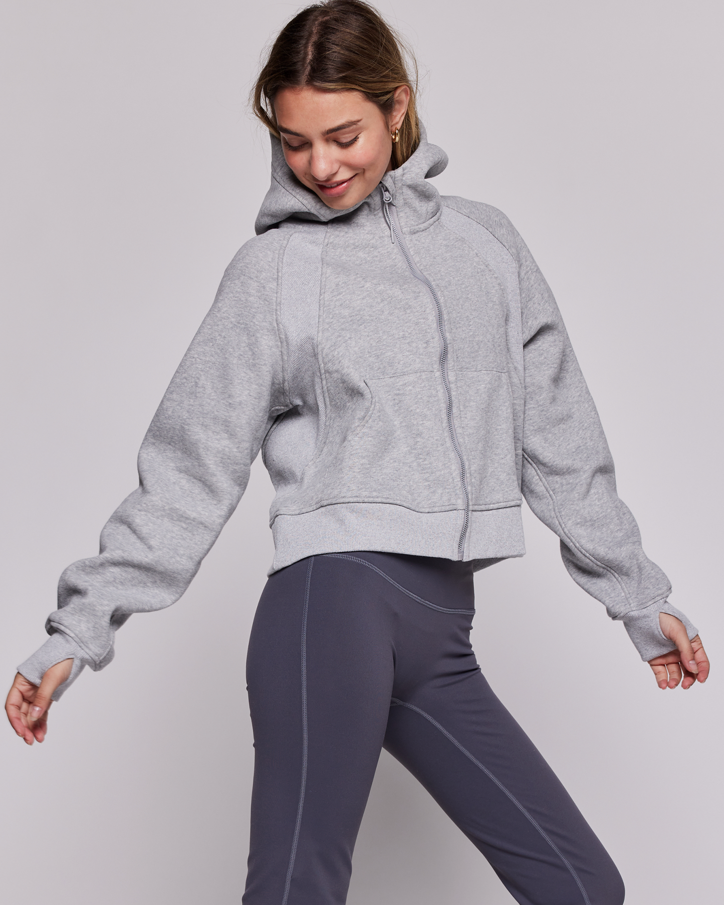 Fleece Full Zip Hoodie in multiple colors