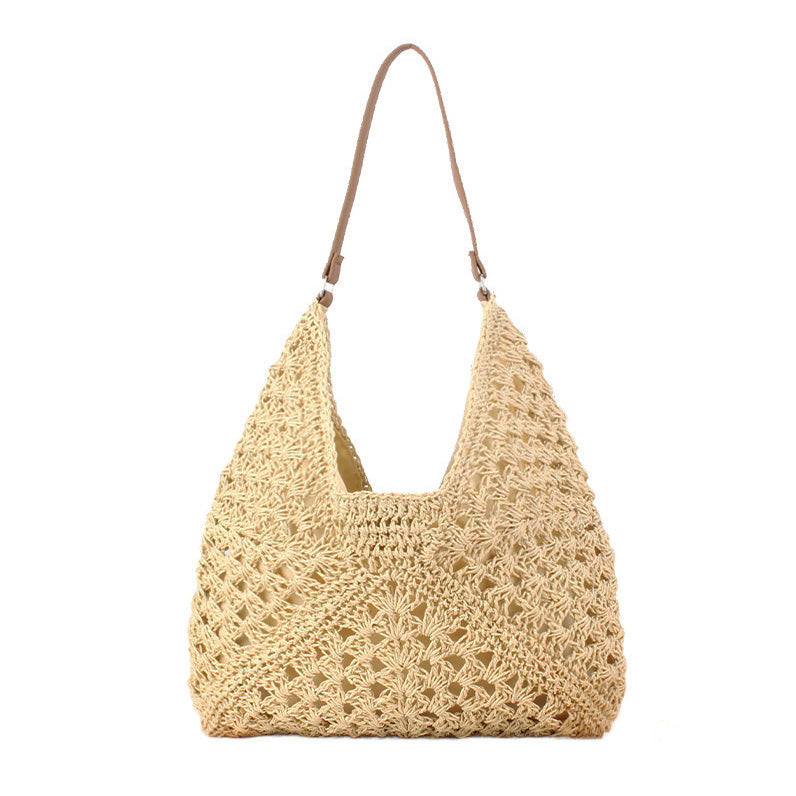 Dahlia Woven Straw Bag in multiple colors