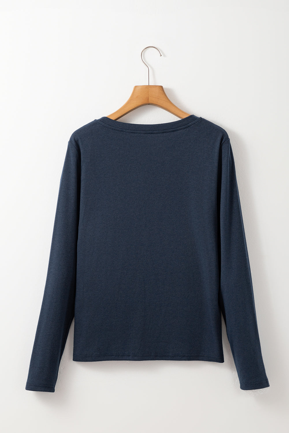 Notch V Neck Tee