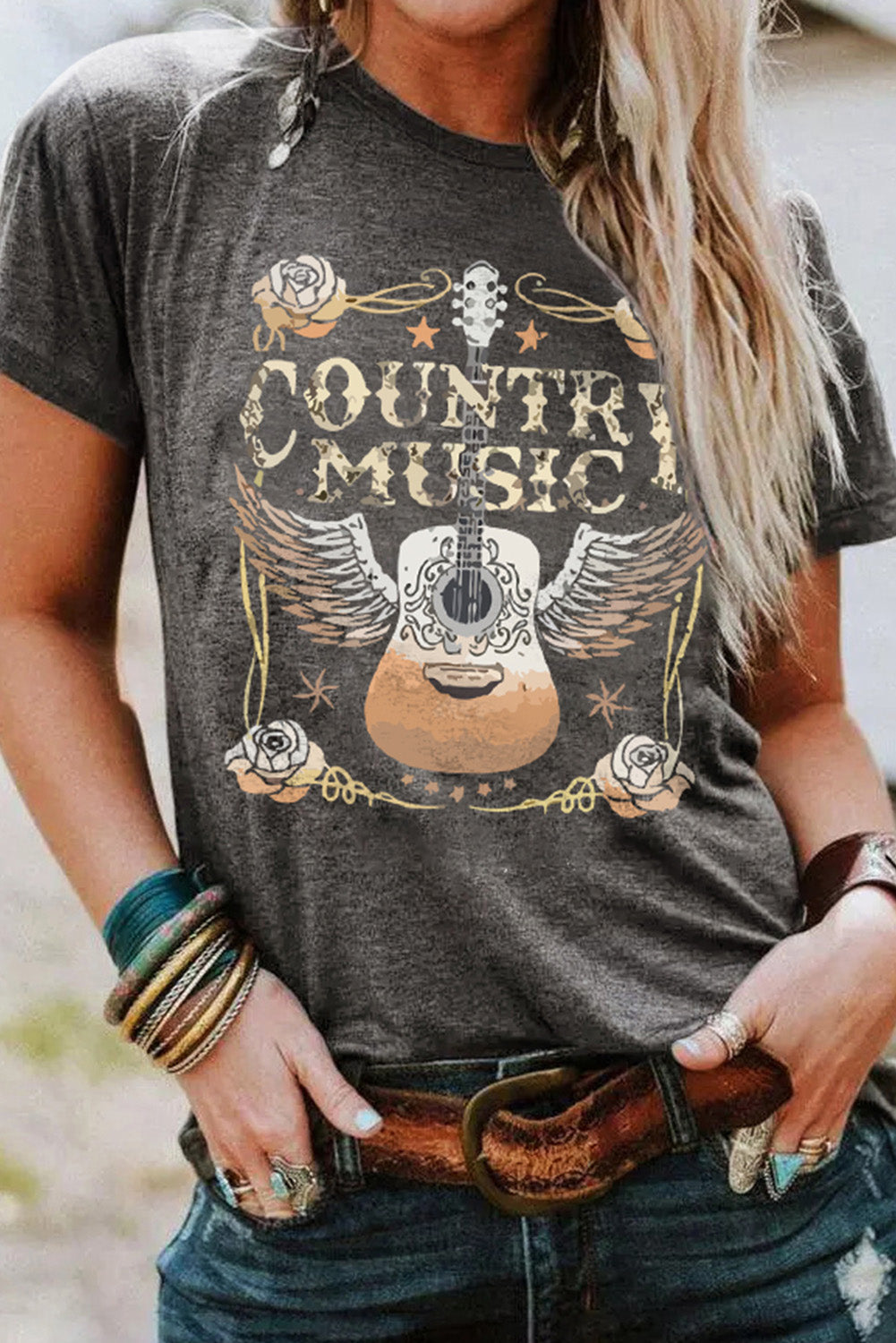 Country Music Graphic T Shirt