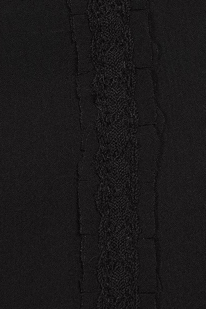 Adrianna Papell mock neck flutter cap sheath chiffon dress-2