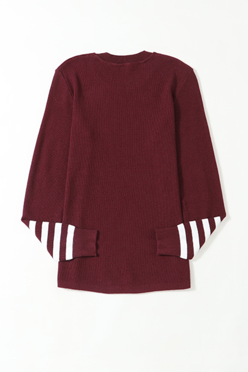 Striped Sleeve Sweater