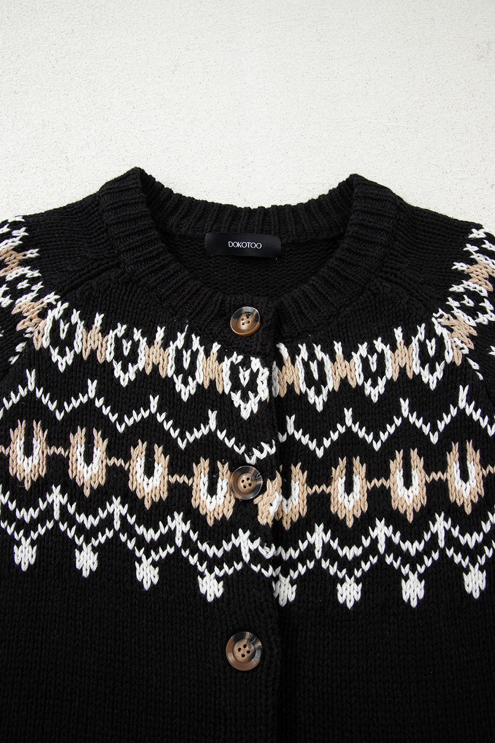 Abstract Cardigan Sweater in multiple colors