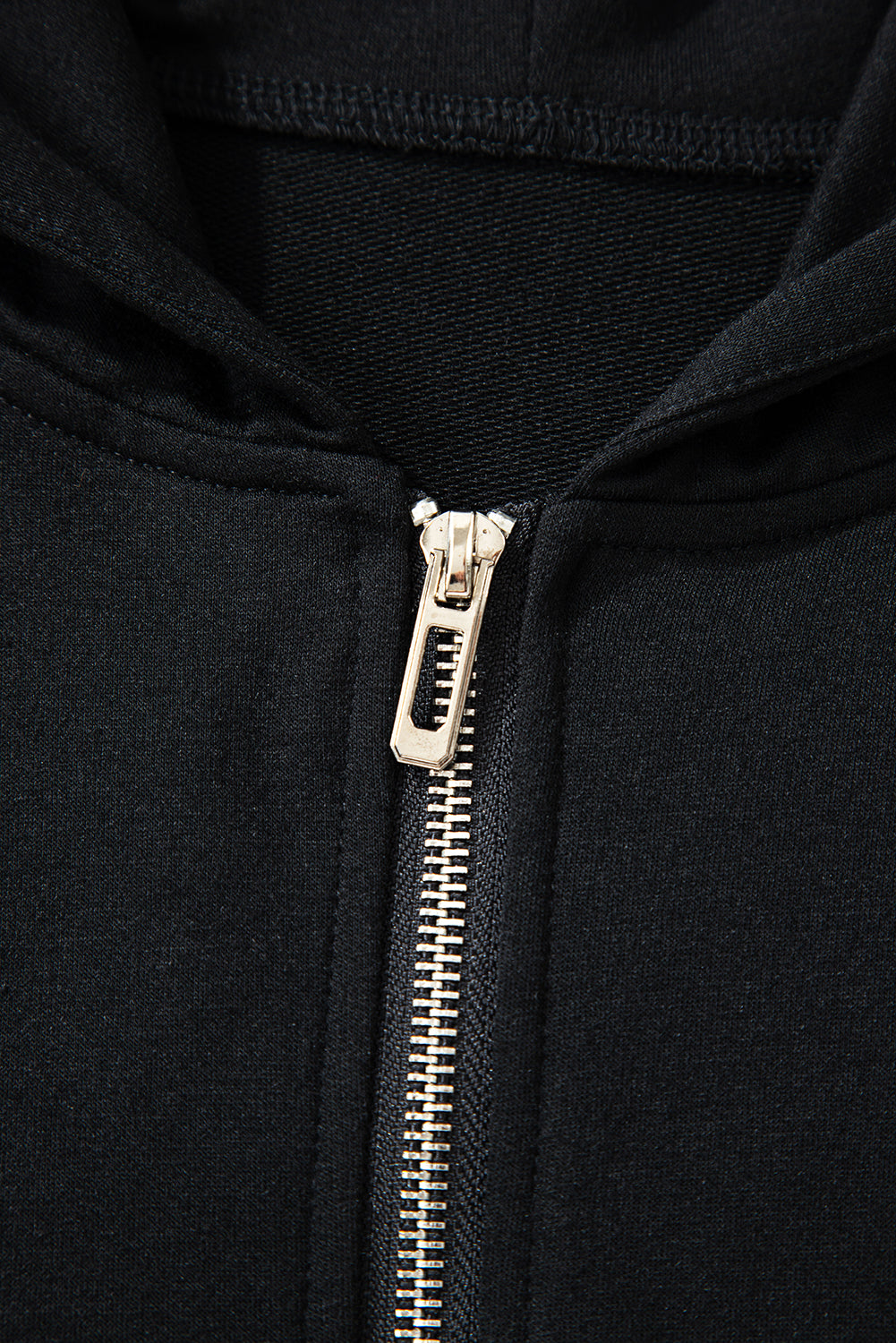 Double Zipper Hooded Jacket and Sweatpants Set in multiple colors