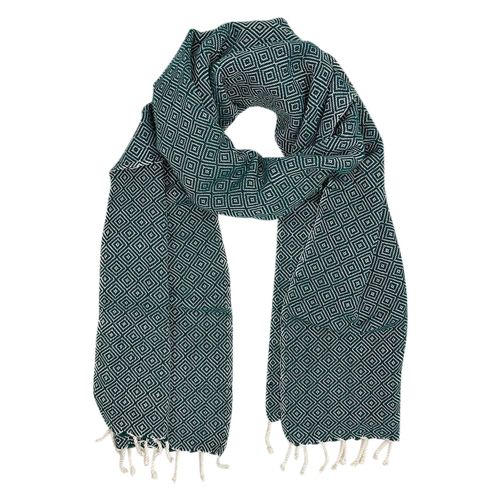 Organic Cotton Diamond Scarf-1