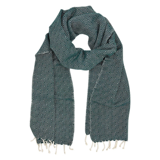 Organic Cotton Diamond Scarf-1