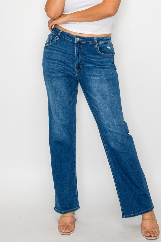 The Tess Jean - Cat's Whiskers High Rise Straight by Bytos