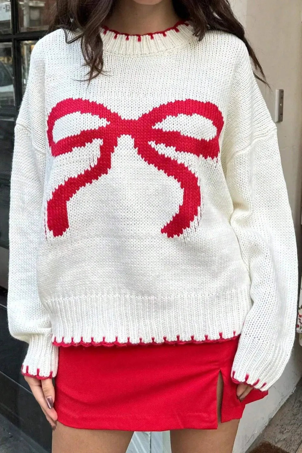 Bow Sweater in multiple colors