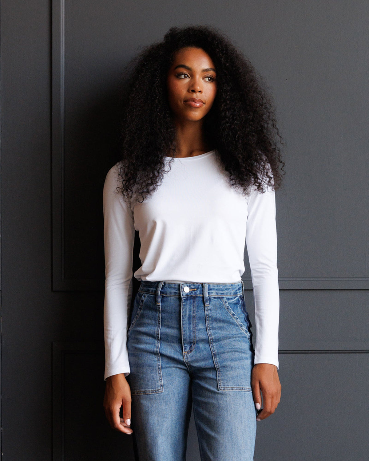 Essential Long Sleeve Tee in multiple colors
