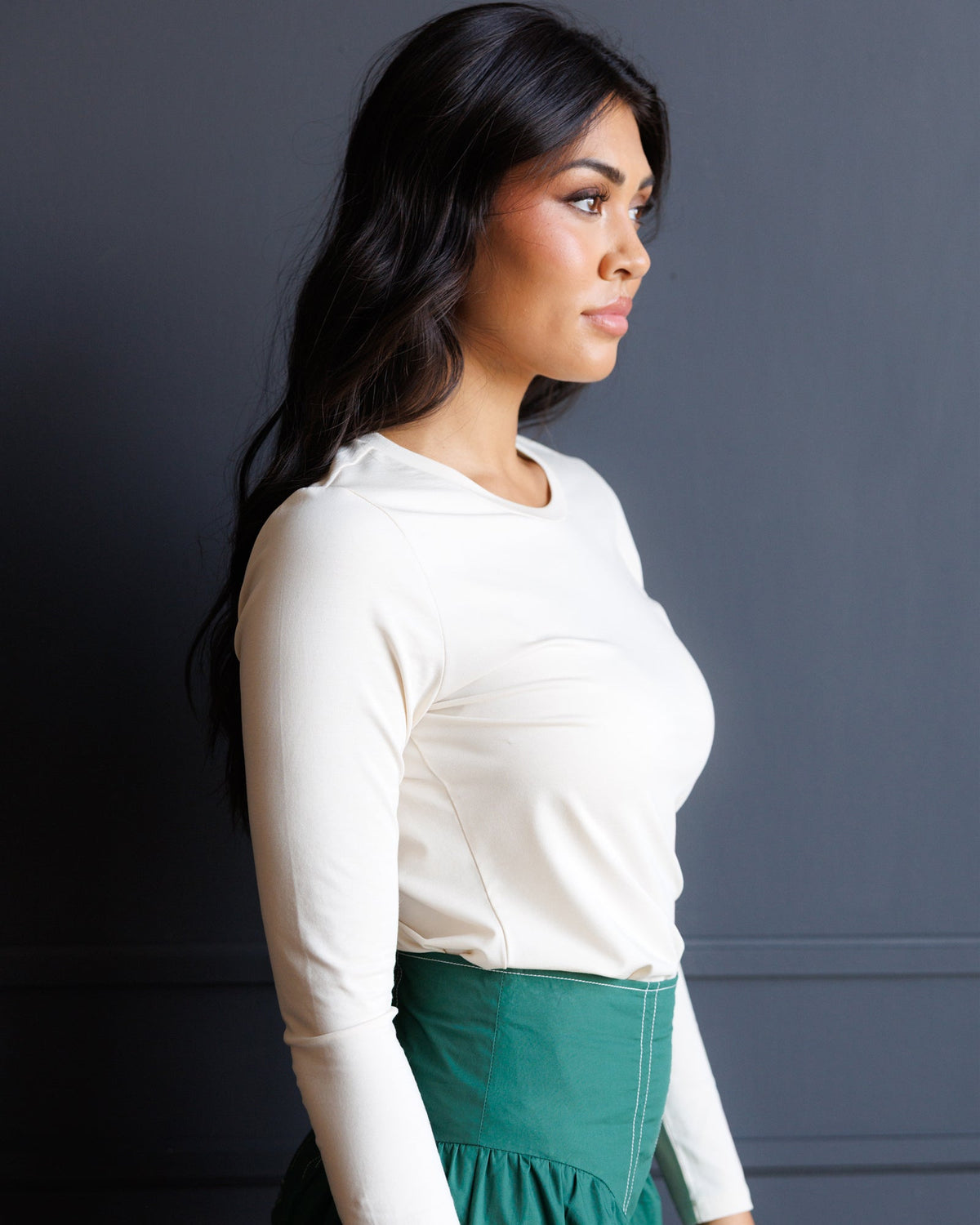 Essential Long Sleeve Tee in multiple colors