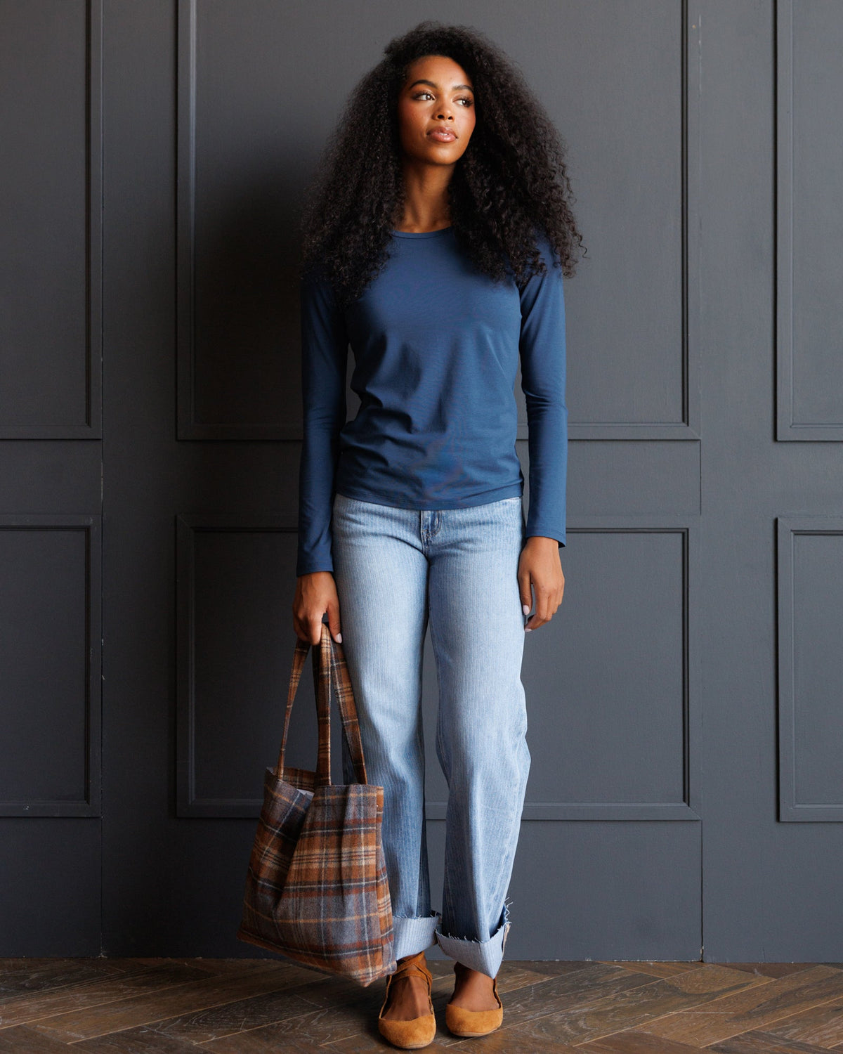 Essential Long Sleeve Tee in multiple colors
