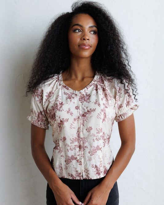 La Vie En Rose Blouse