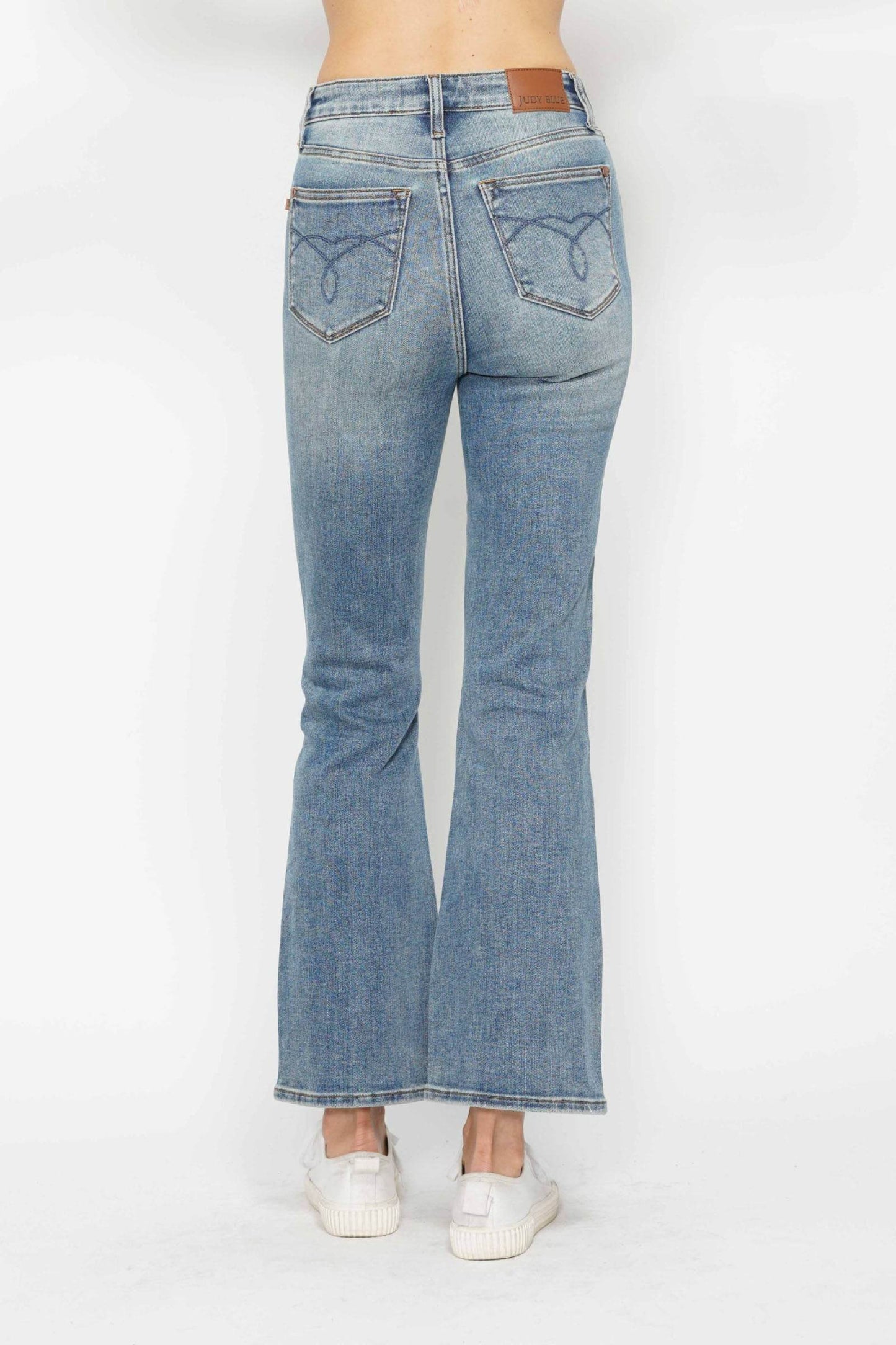 The Estelle Jean - High Rise Bootcut Jeans with Tummy Control by Judy Blue (long, regular, short lengths)