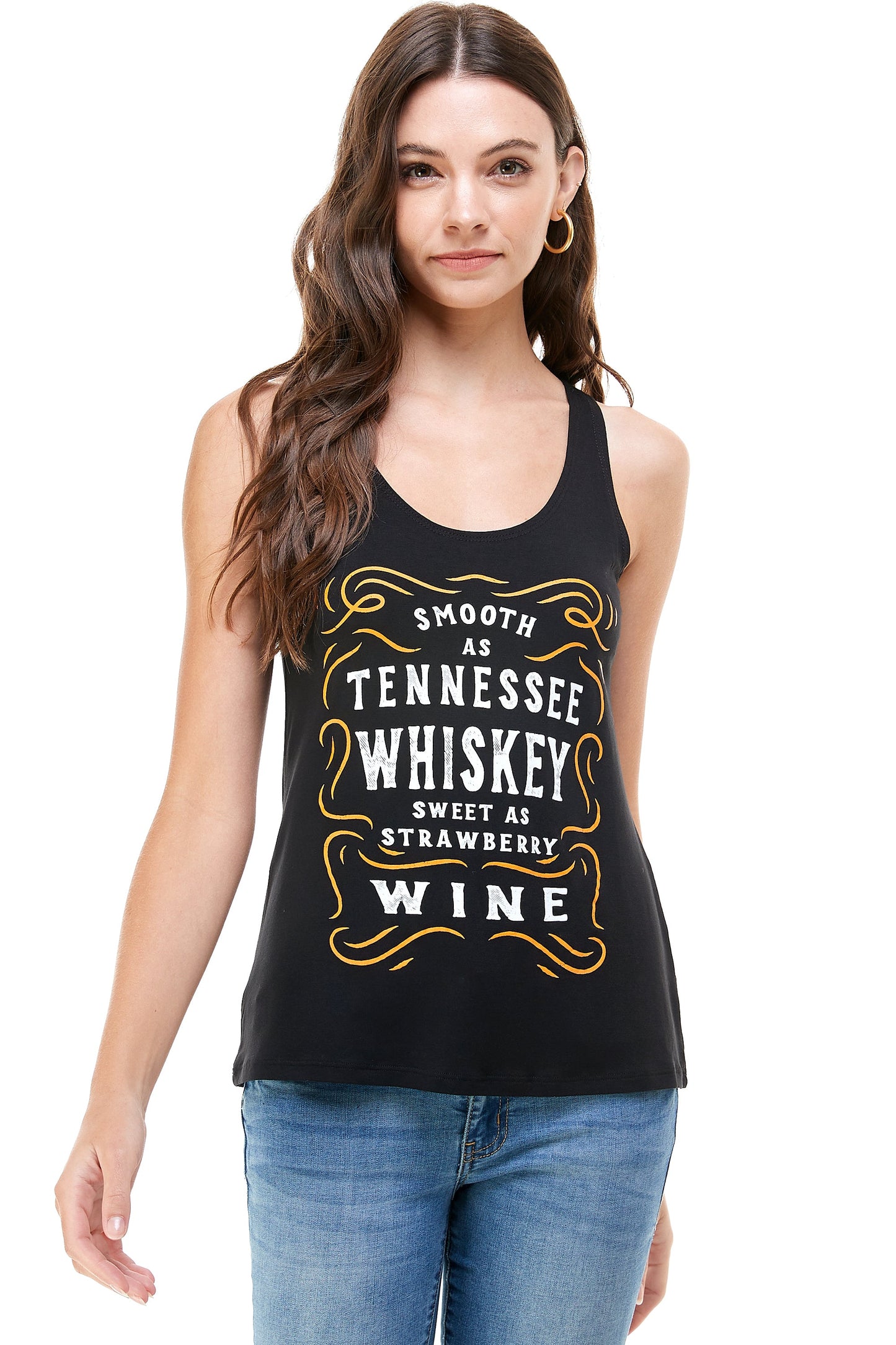 SMOOTH AS TENNESSEE WHISKEY TANK TOP-0