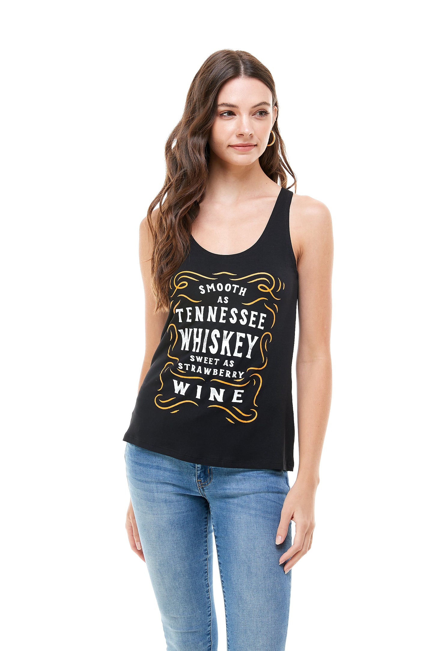 SMOOTH AS TENNESSEE WHISKEY TANK TOP-4