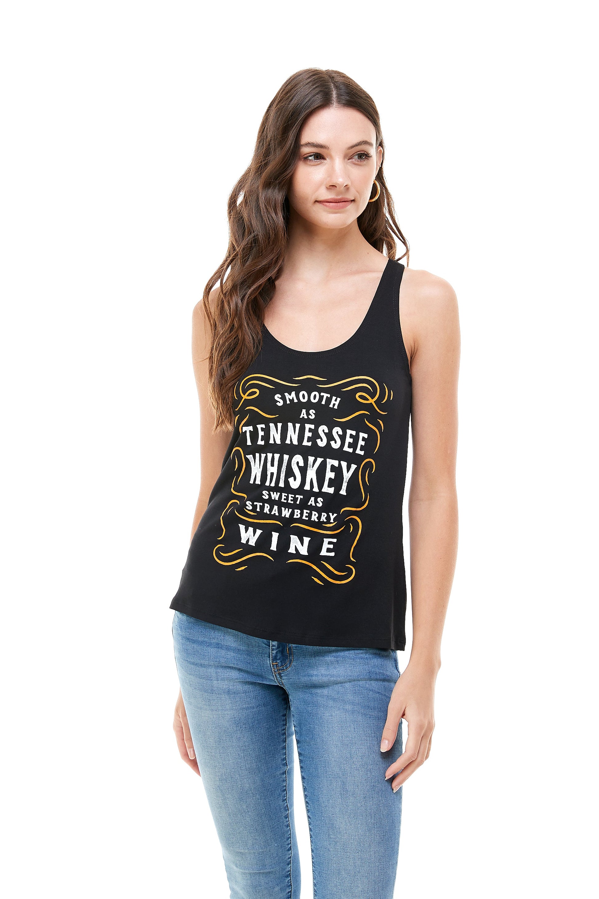SMOOTH AS TENNESSEE WHISKEY TANK TOP-4