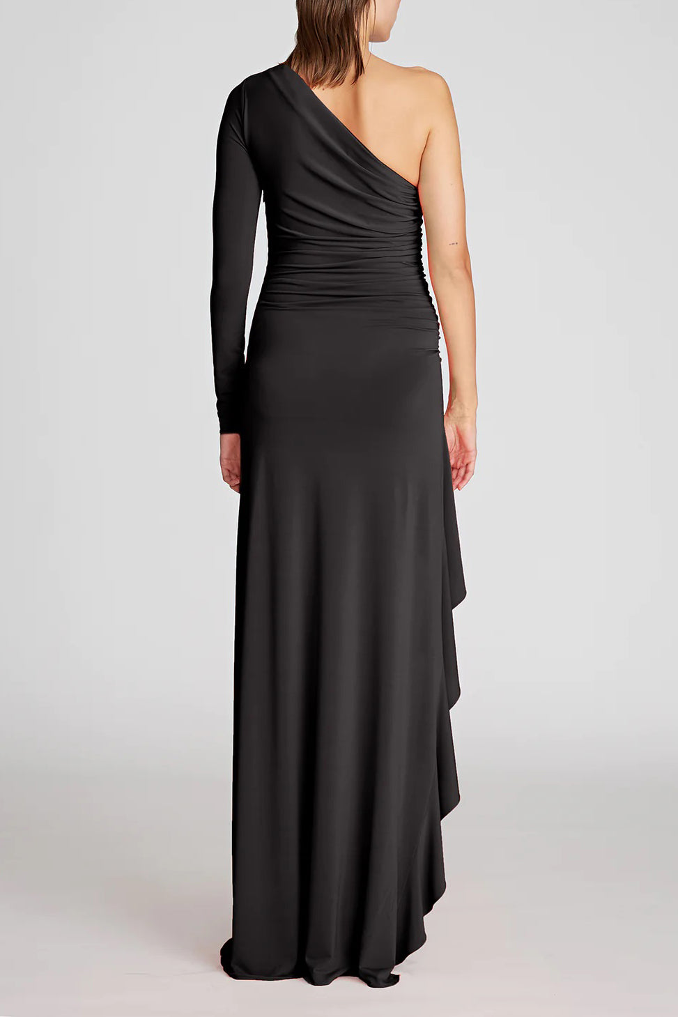 Halston One Shoulder Gown