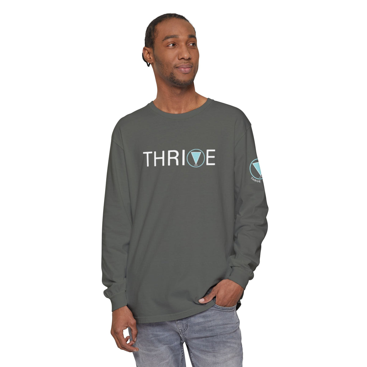 Thrive Long Sleeve Tee in multiple colors