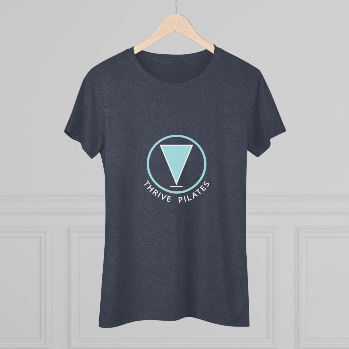 Thrive SS Tee in black and navy