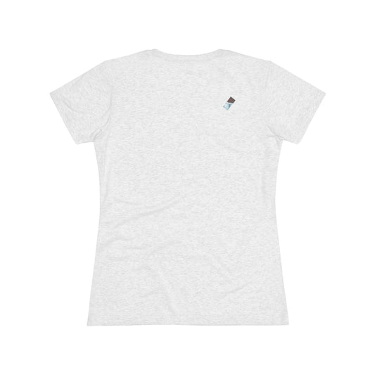 Approach with Chocolate Triblend Slim Fit Softest Tee- black font in multiple colors