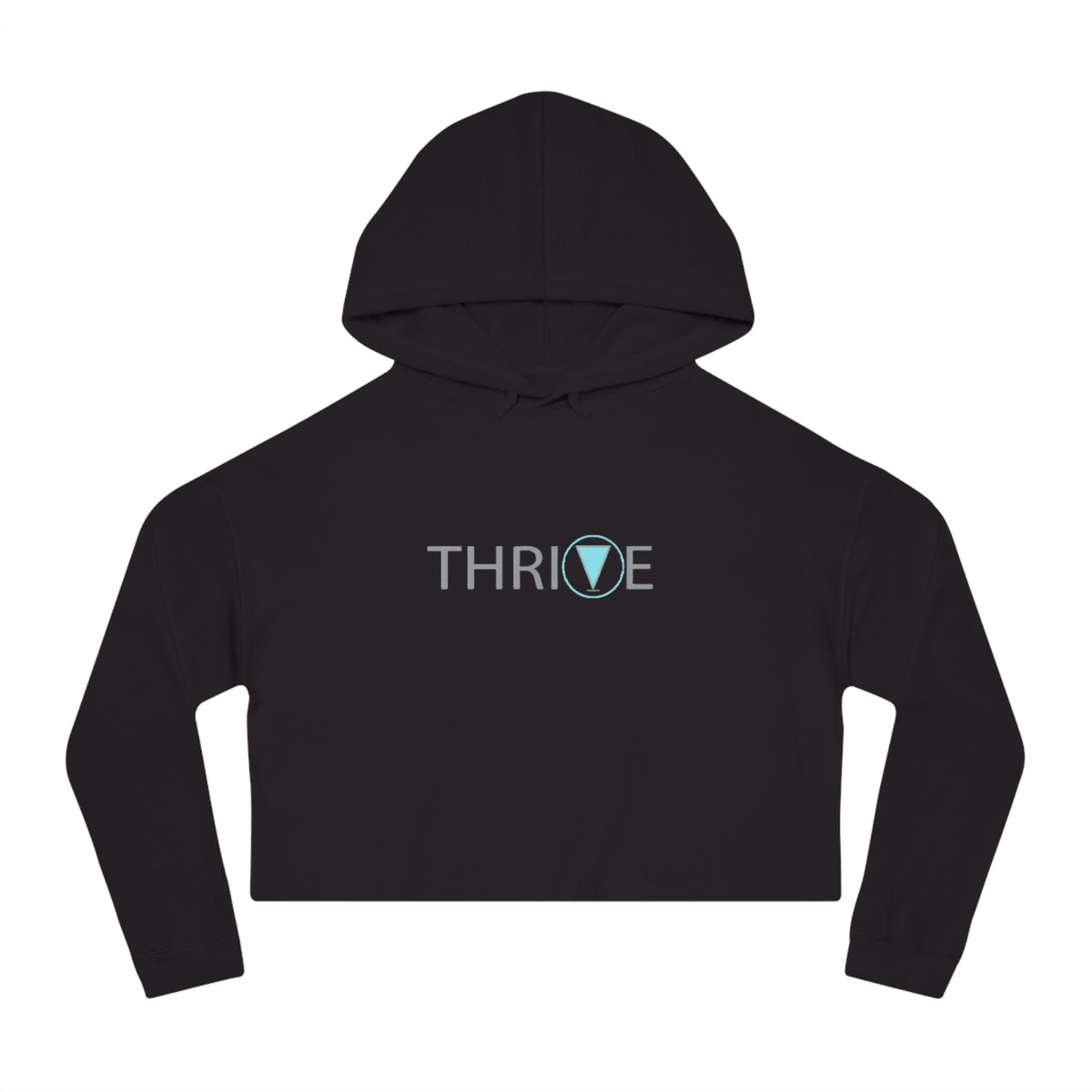 Thrive Cropped Hoodie in multiple colors