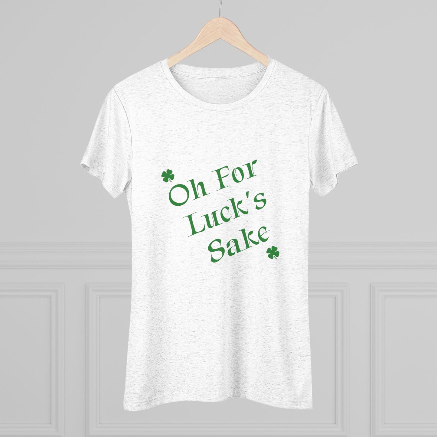 Luck's Sake NL Tee - green font
