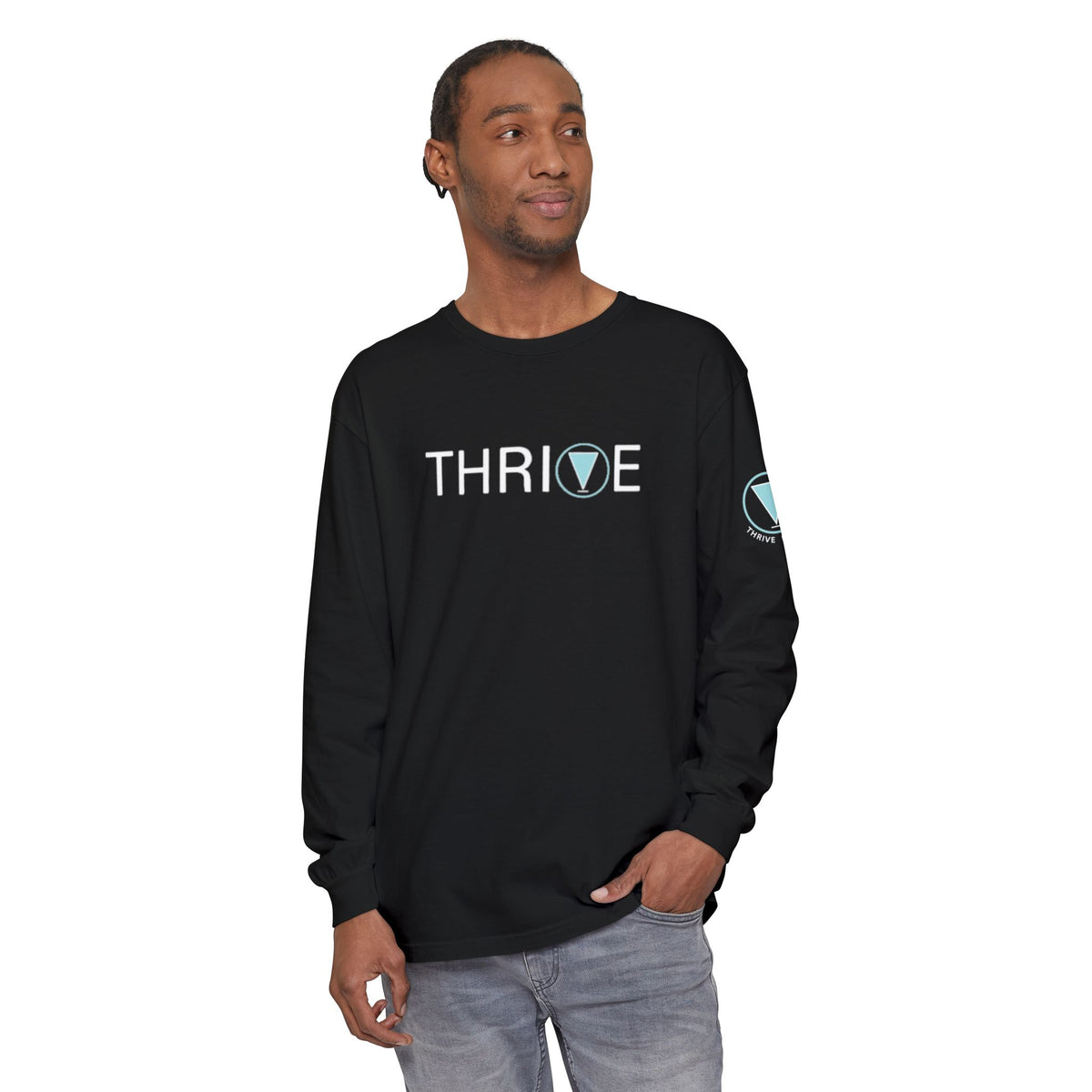 Thrive Long Sleeve Tee in multiple colors