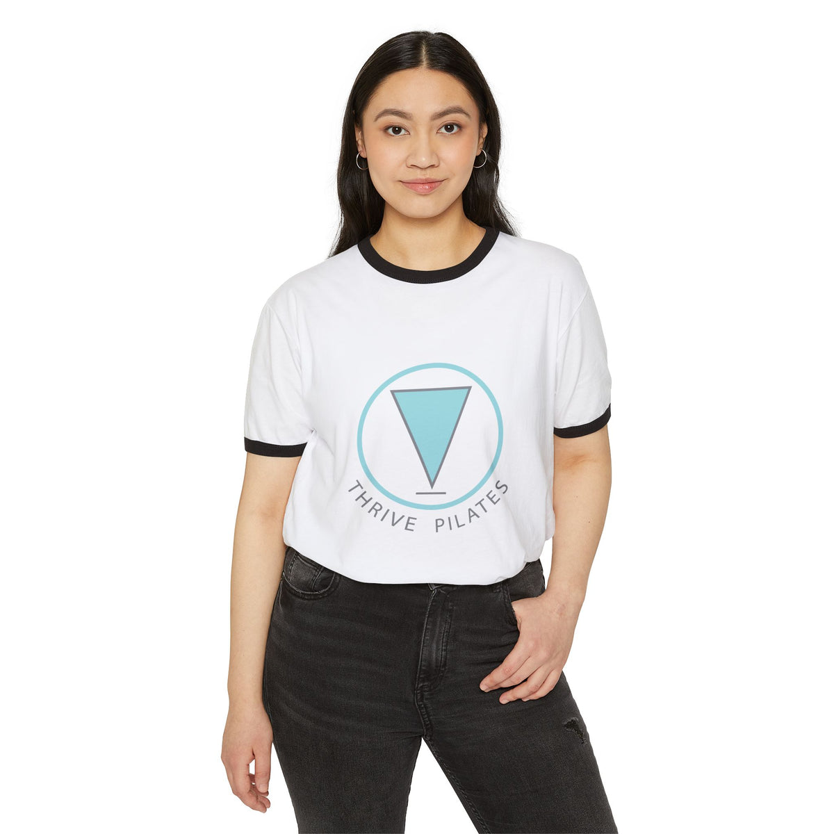 Thrive Ringer Tee in multiple colors