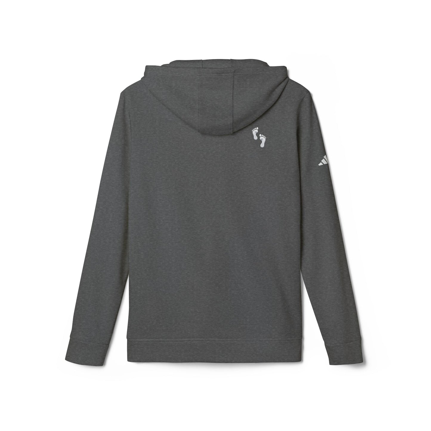 Feet in Straps Fleece Hoodie - white font in multiple colors