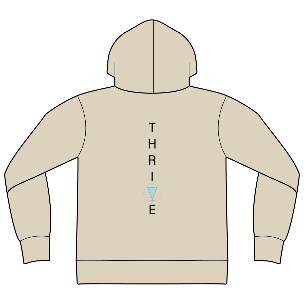 *Thrive Minimal Hoodie in multiple colors