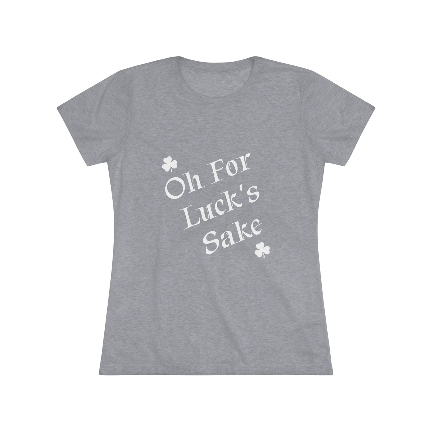 Luck's Sake NL Tee - white font