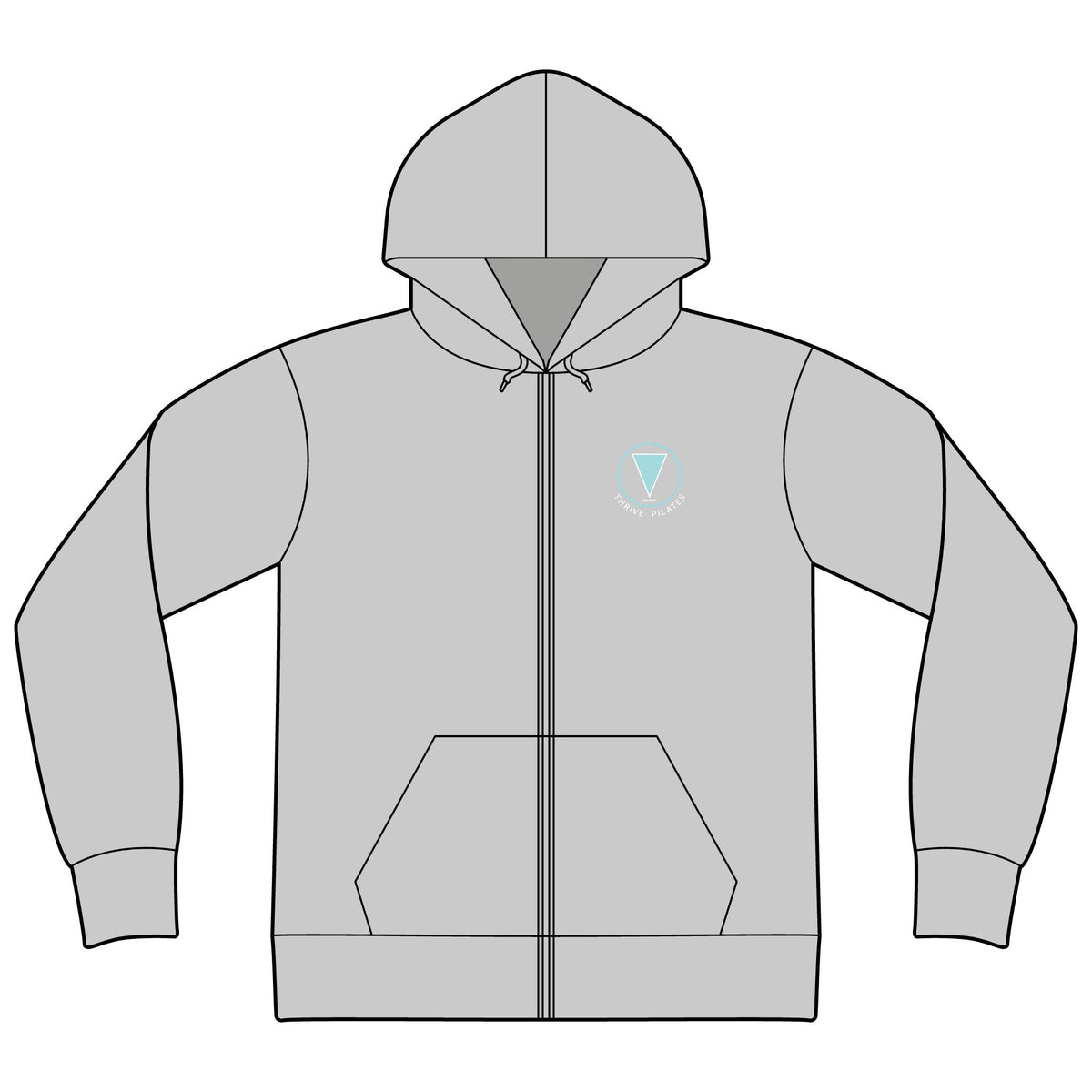 *Thrive Minimal Hoodie in multiple colors