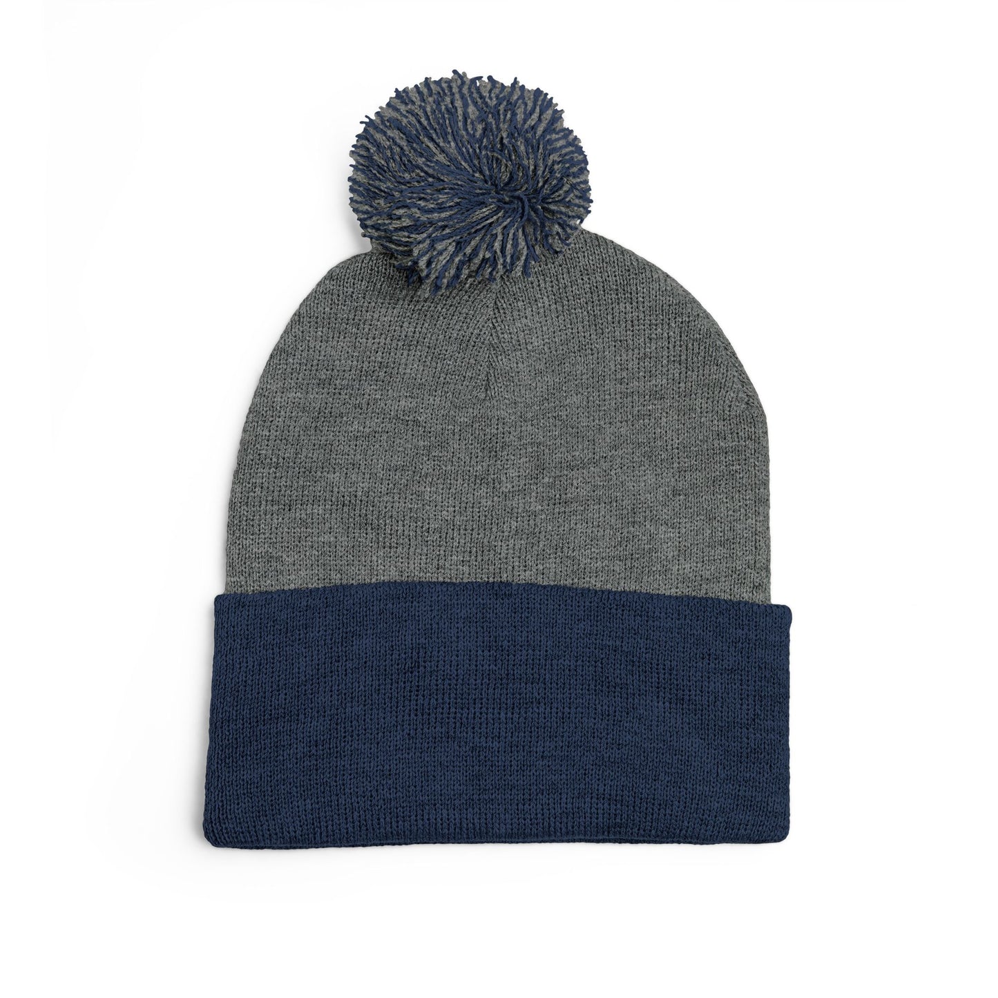 WTF Pom-Pom Knit Cap (Embroidery) - white font in multiple colors