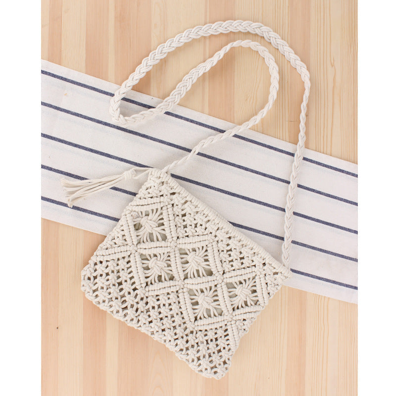 Giana Macrame Crossbody Bag in multiple colors