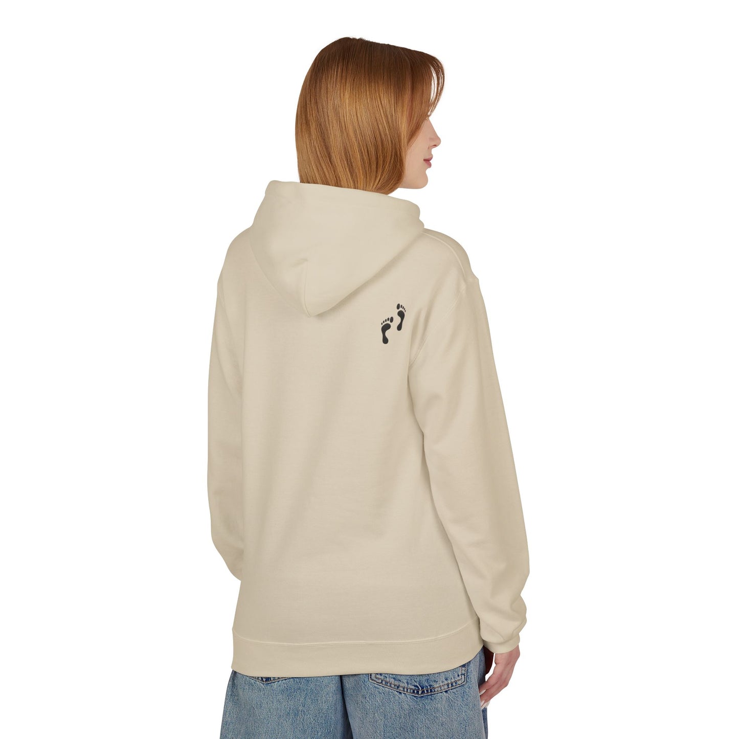 Feet in Straps Fleece GD Hoodie - white font in multiple colors