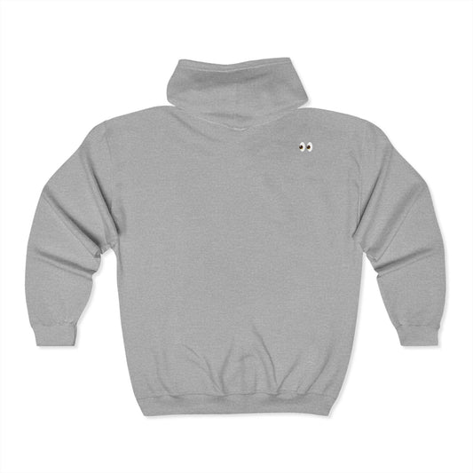 Pilates Mood Stability Full Zip Hoodie - black font
