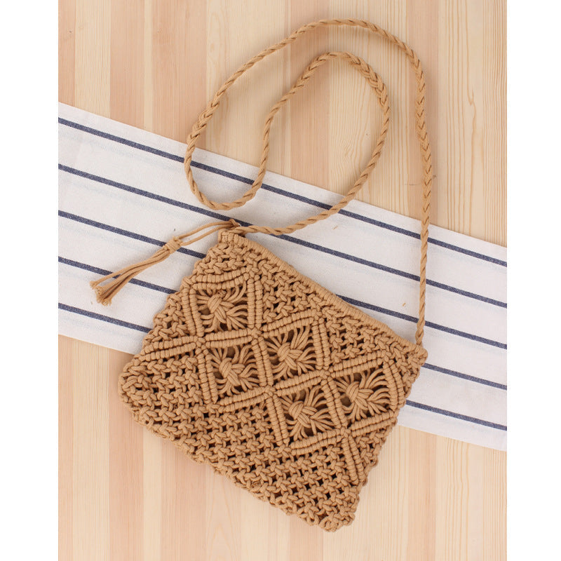 Giana Macrame Crossbody Bag in multiple colors