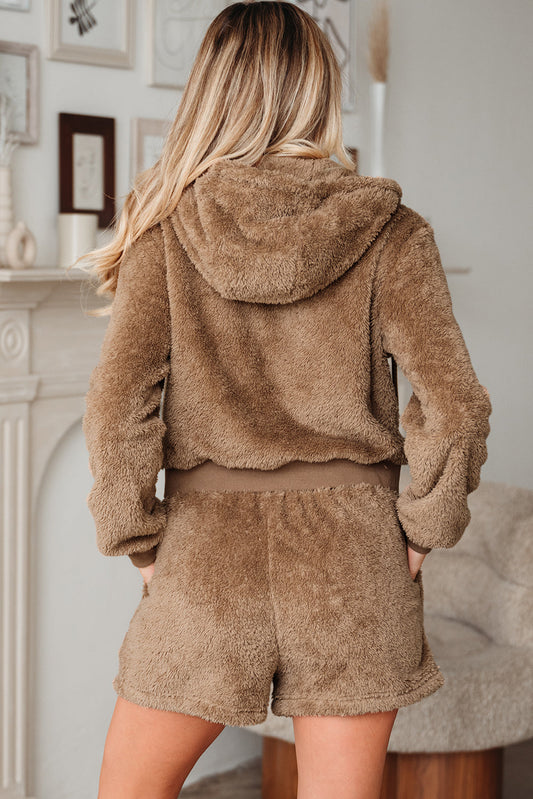 Sherpa Two-Piece Lounge Set