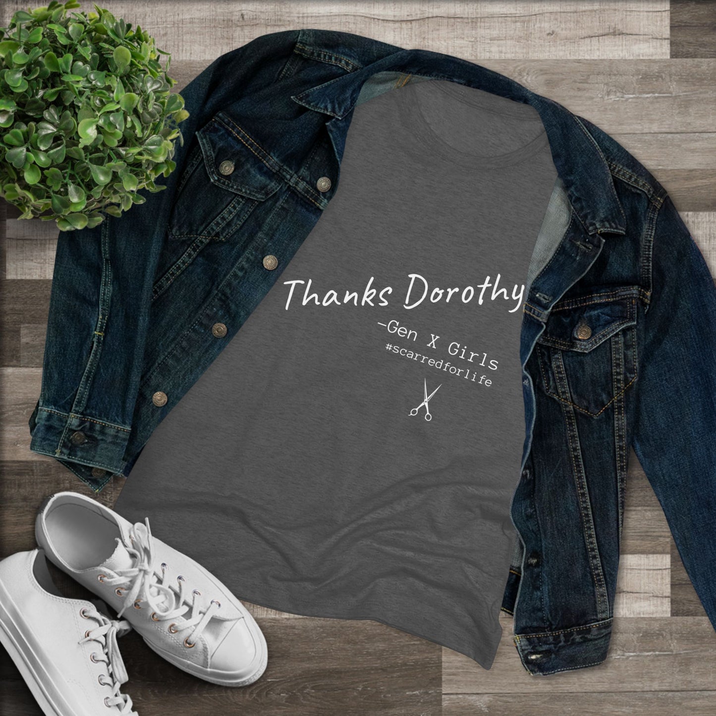 Thanks Dorothy NL Tee - white font