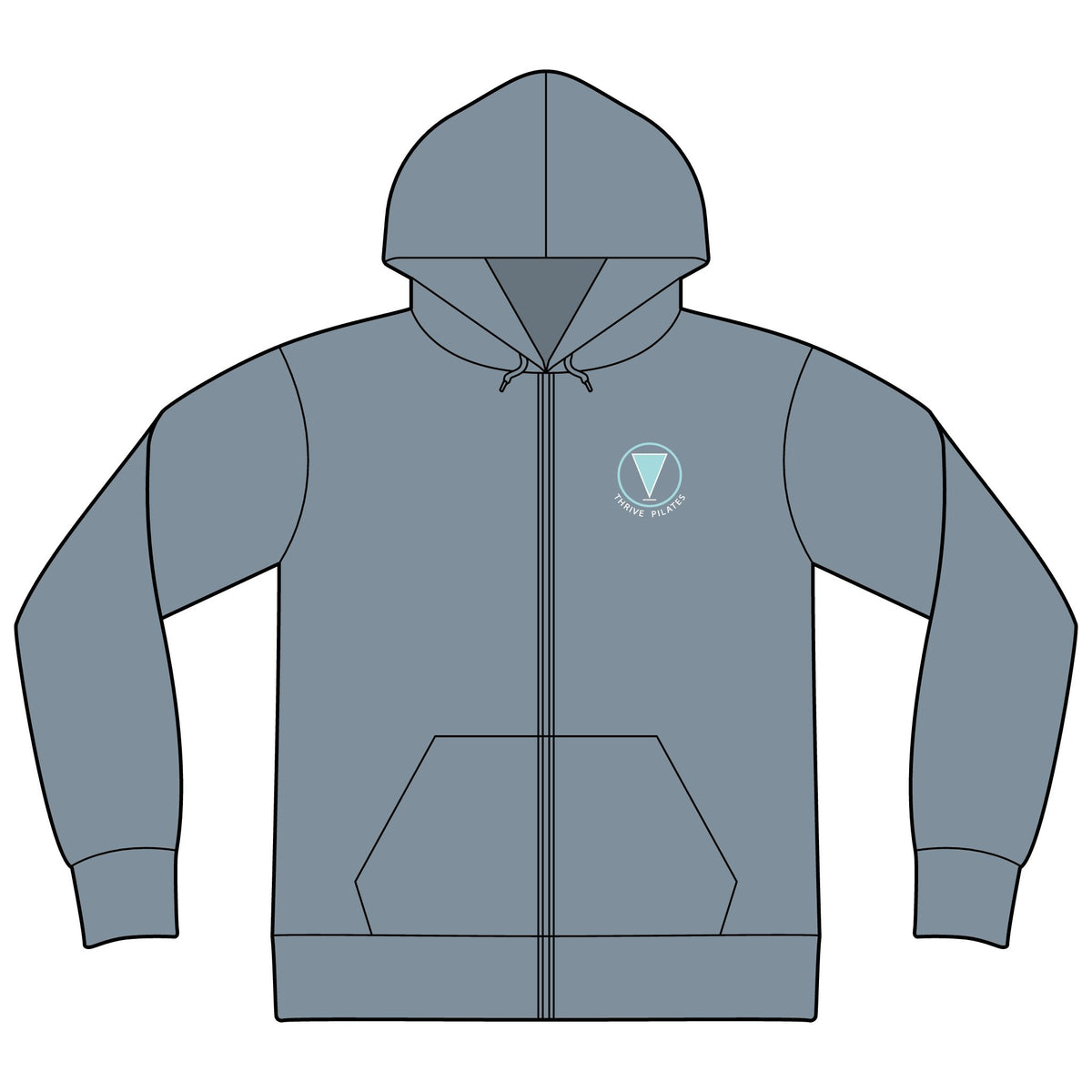 *Thrive Minimal Hoodie in multiple colors