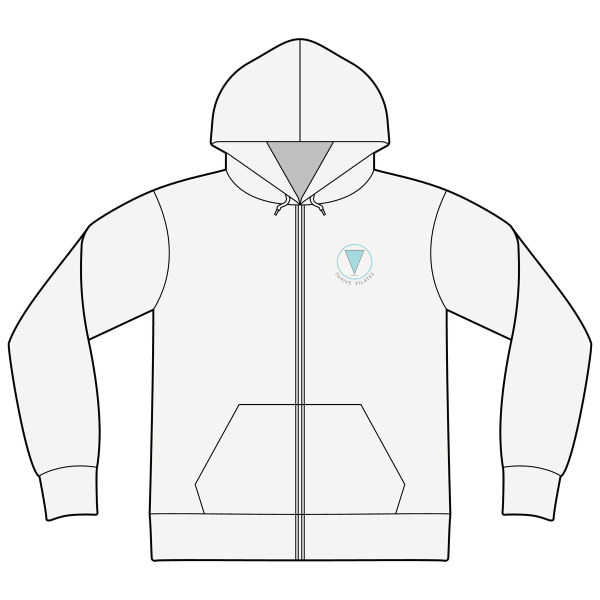 *Thrive Minimal Hoodie in multiple colors