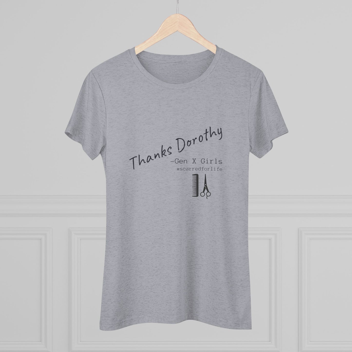 Thanks Dorothy NL Tee - black font