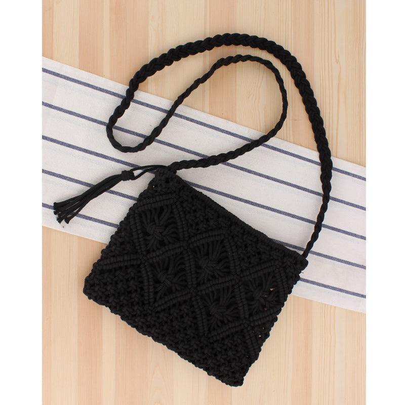 Giana Macrame Crossbody Bag in multiple colors
