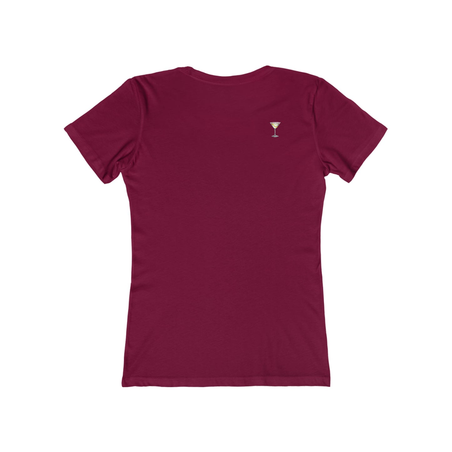 Martini Mama Comfy Tee - white font in multiple colors