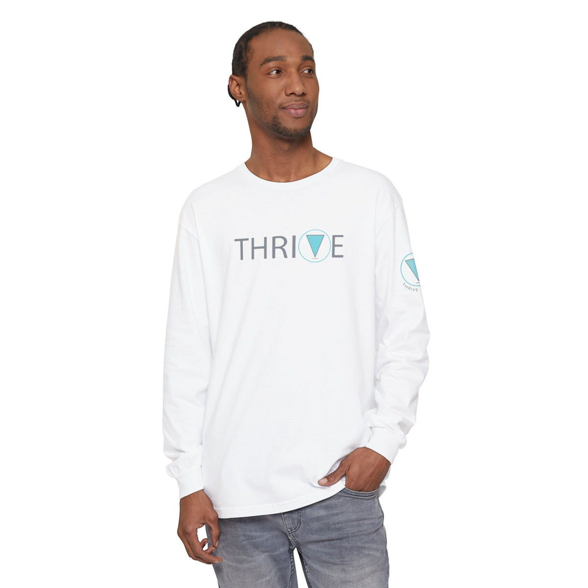 Thrive Long Sleeve Tee in multiple colors