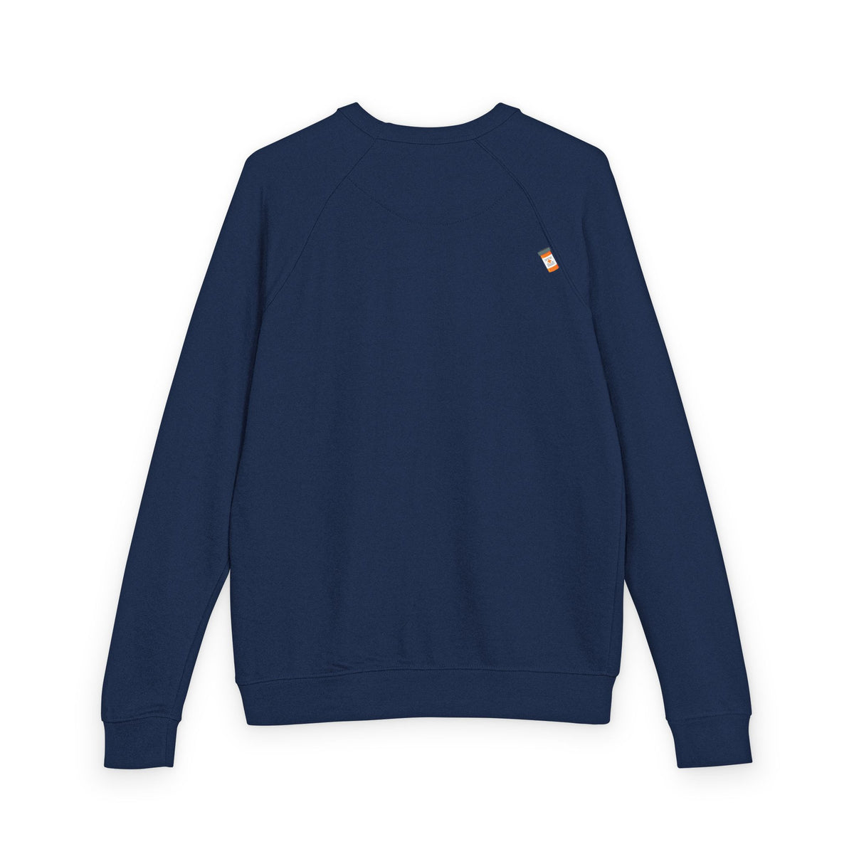 Xanax Straight Up French Terry Raglan Sweatshirt - white font in multiple colors