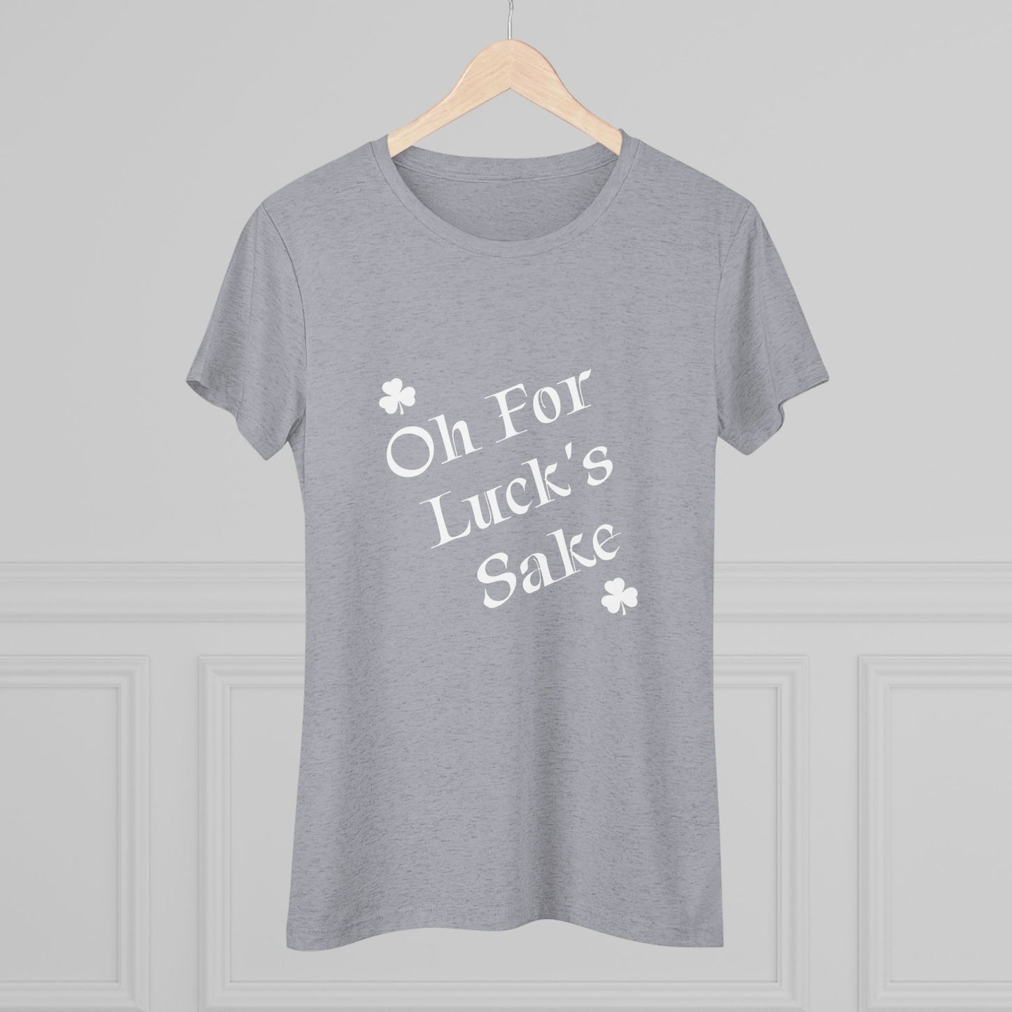 Luck's Sake NL Tee - white font