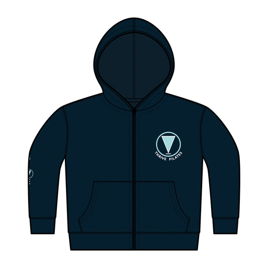 Toddler Zip Fleece Hoodie with Thrive Logo